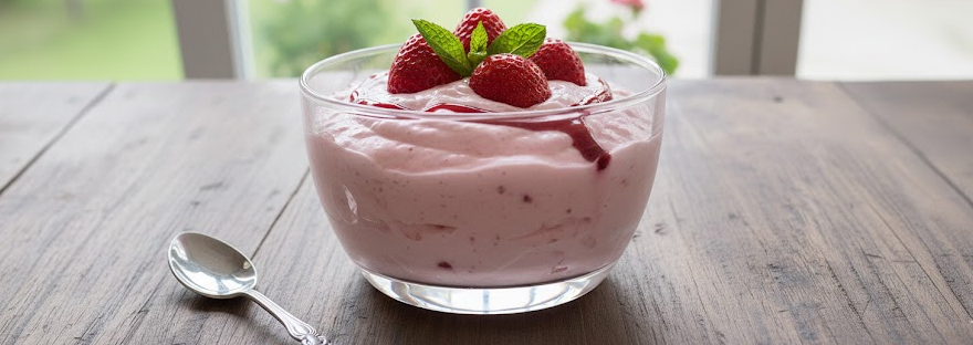 Erdbeer-Mousse