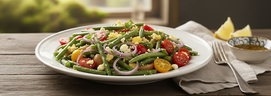 Grüne-Bohnen-Salat