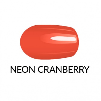NAGELLACK GEL FINISH NEON CRANBERRY